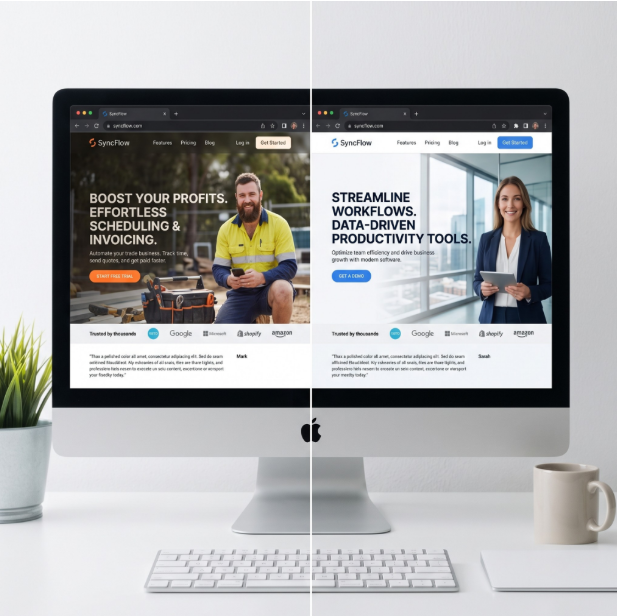 dynamic landing pages australia